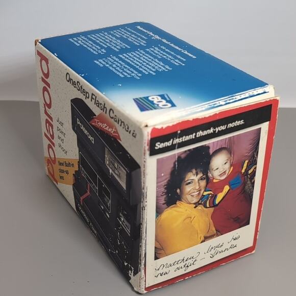 Vintage Polaroid One Step 600 Instant Film Camera With Box - Picture 9 of 9
